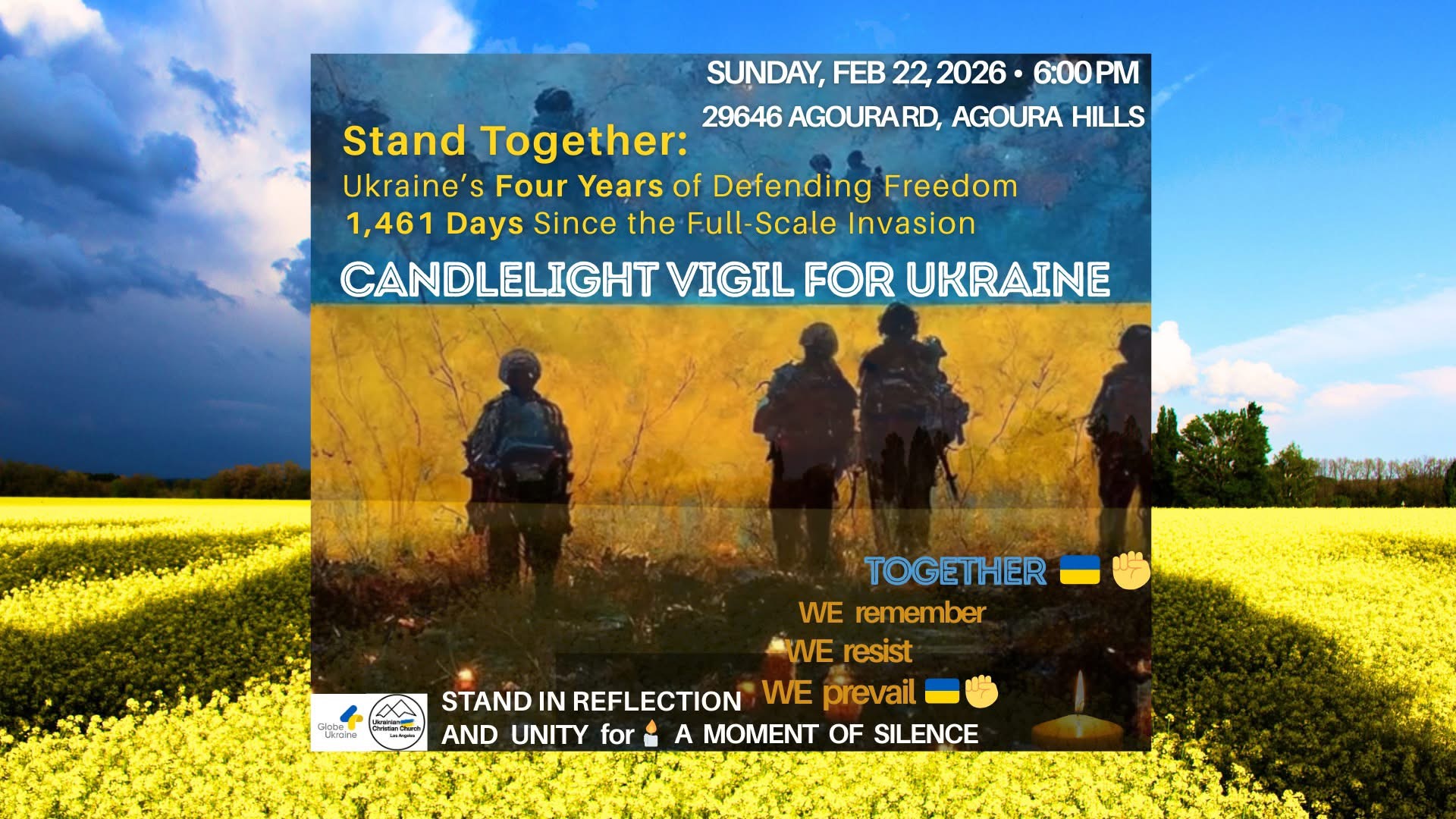 Candlelight vigil for Ukraine Candlelight vigil for Ukraine - Events - www.sharvarok.com