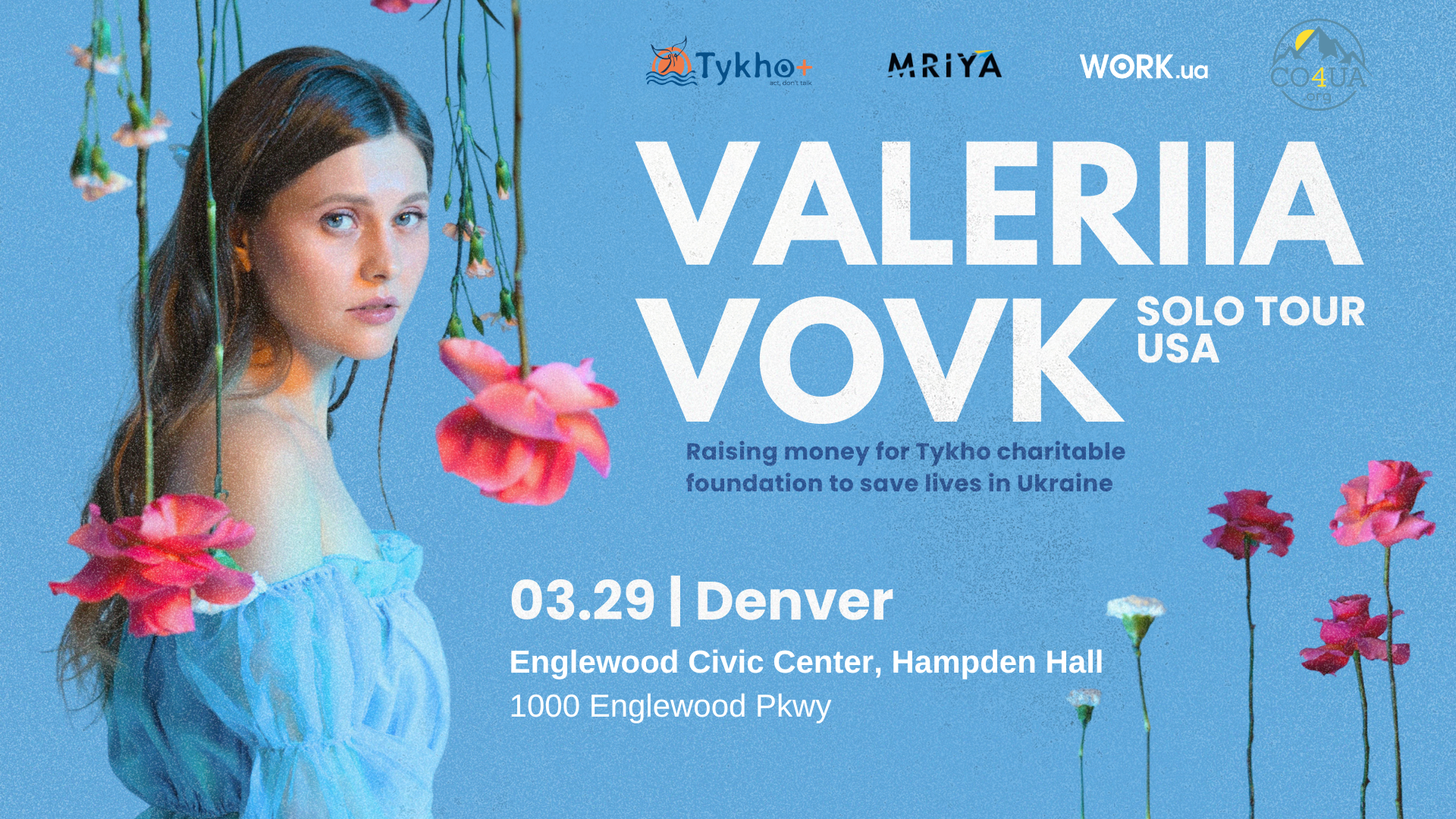 Denver: Valeriia Vovk on Solo Tour - USA Denver: Valeriia Vovk on Solo Tour - USA - Events - www.sharvarok.com