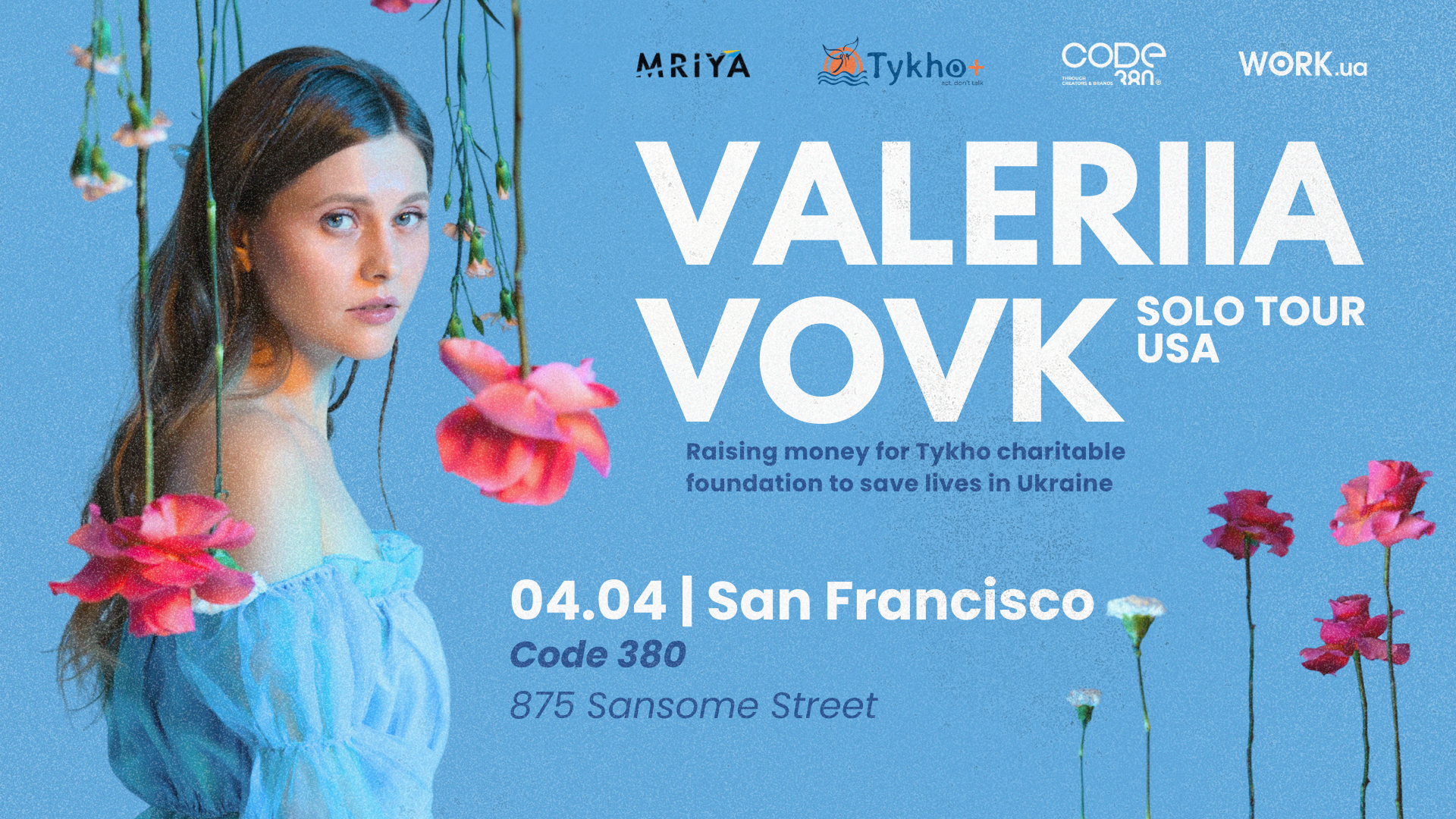 San Francisco: Valeriia Vovk on Solo Tour - USA San Francisco: Valeriia Vovk on Solo Tour - USA - Events - www.sharvarok.com