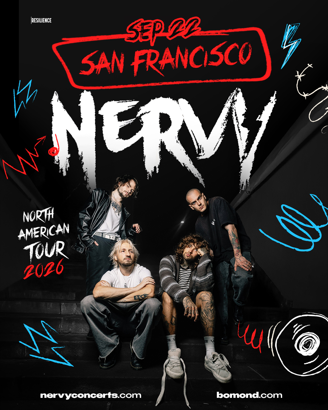 ⚡️ NERVY live in San Francisco ⚡️ NERVY live in San Francisco - Events - www.sharvarok.com