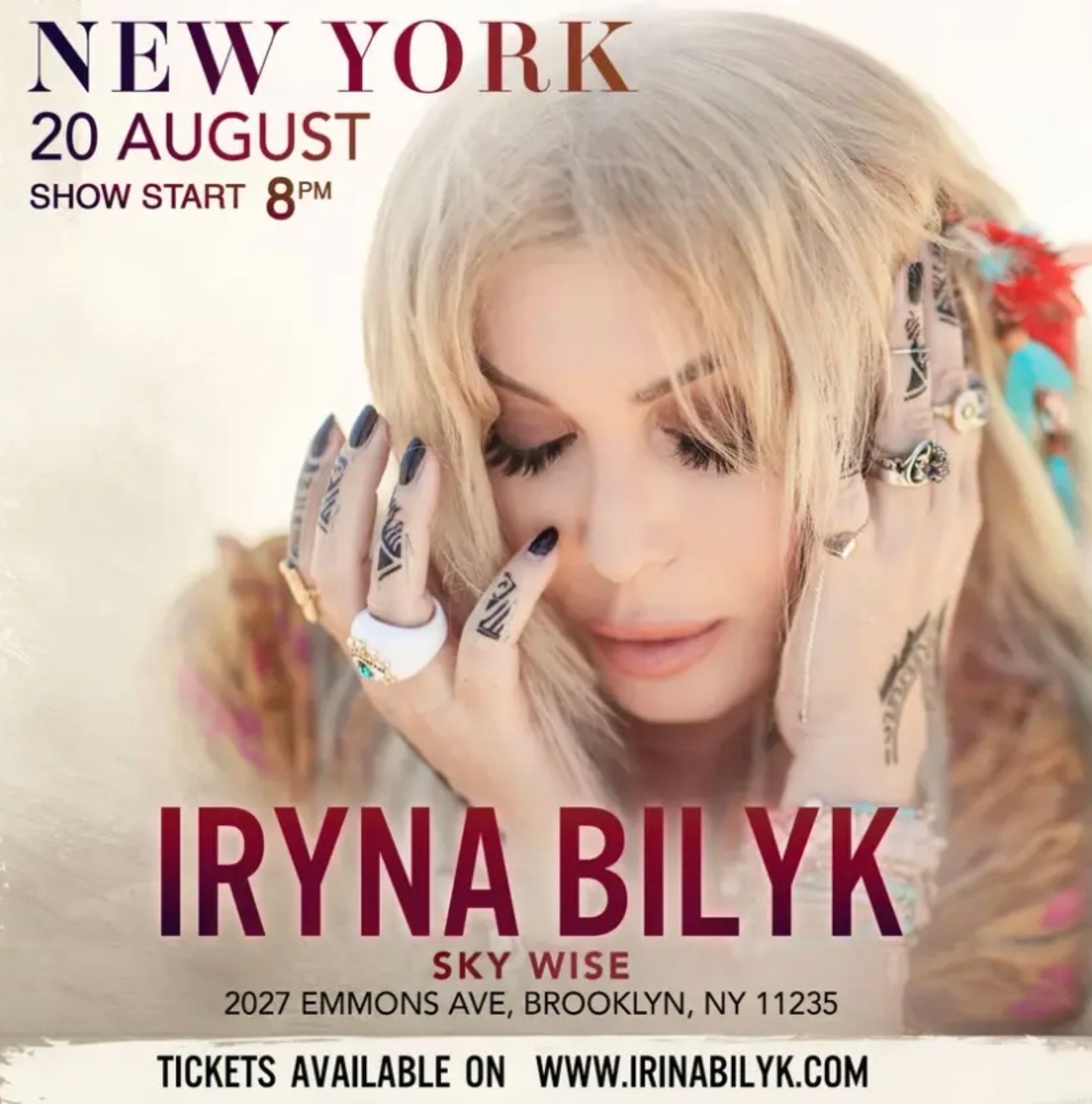 Iryna Bilyk Concert in New York Iryna Bilyk Concert in New York - Events - www.sharvarok.com