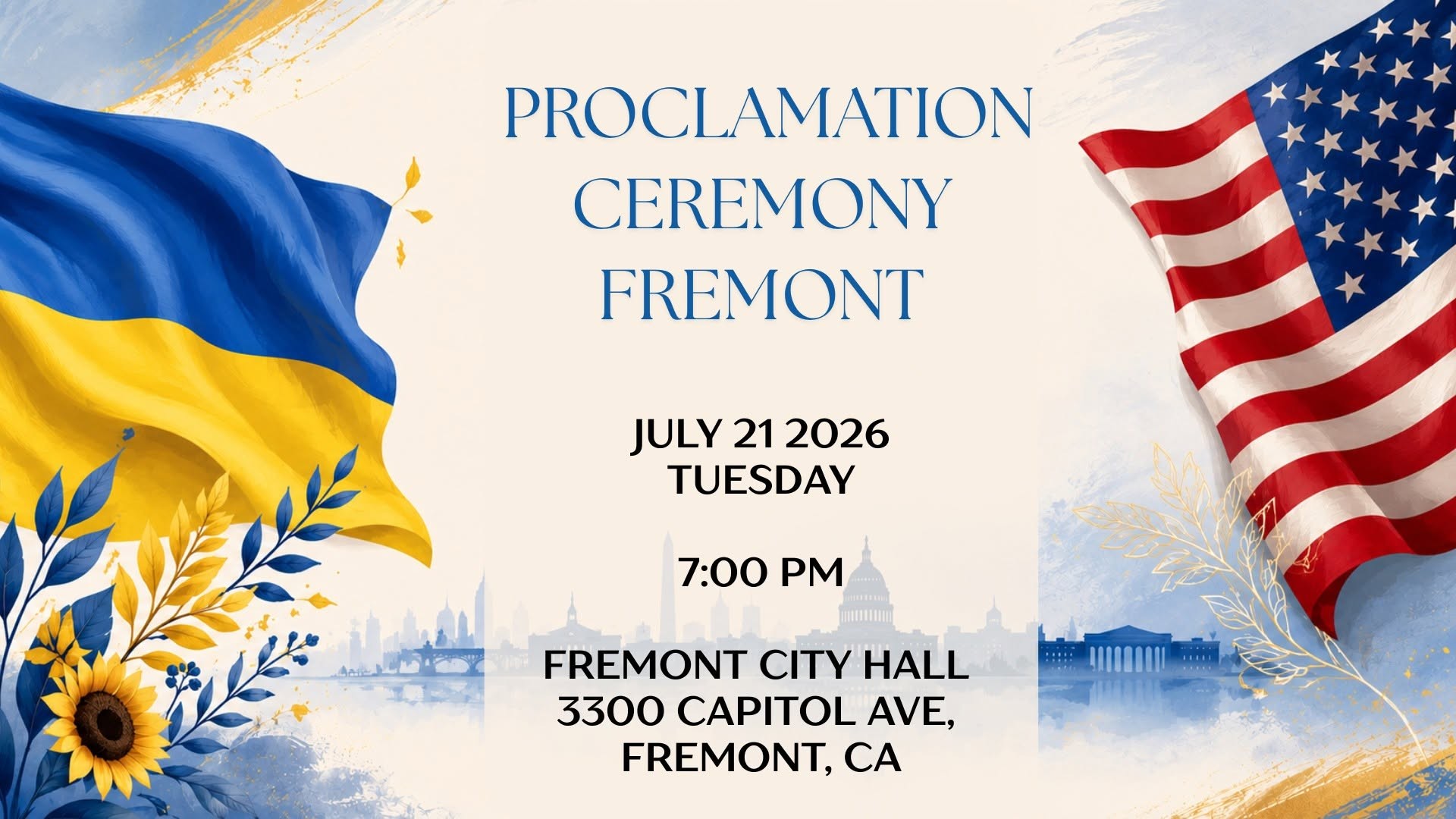 Proclamation Ceremony at Fremont City Hall Proclamation Ceremony at Fremont City Hall - Events - www.sharvarok.com