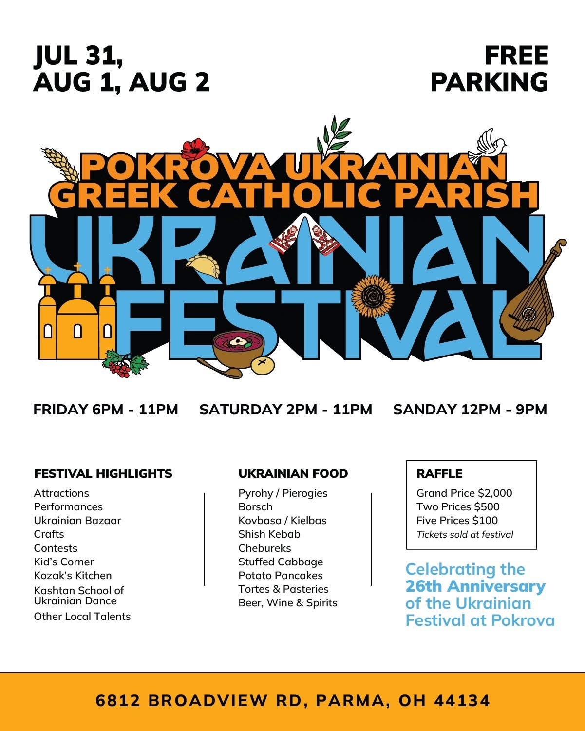 Pokrova Ukrainian Festival 2026 in Parma Pokrova Ukrainian Festival 2026 in Parma - Events - www.sharvarok.com