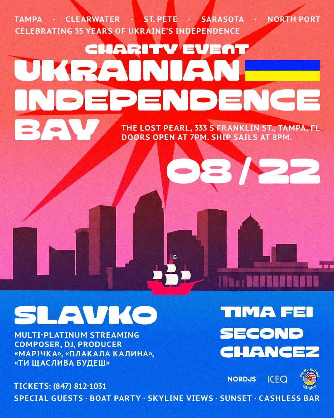 Ukrainian Boat Party for Independence in Tampa Bay Ukrainian Boat Party for Independence in Tampa Bay - Events - www.sharvarok.com