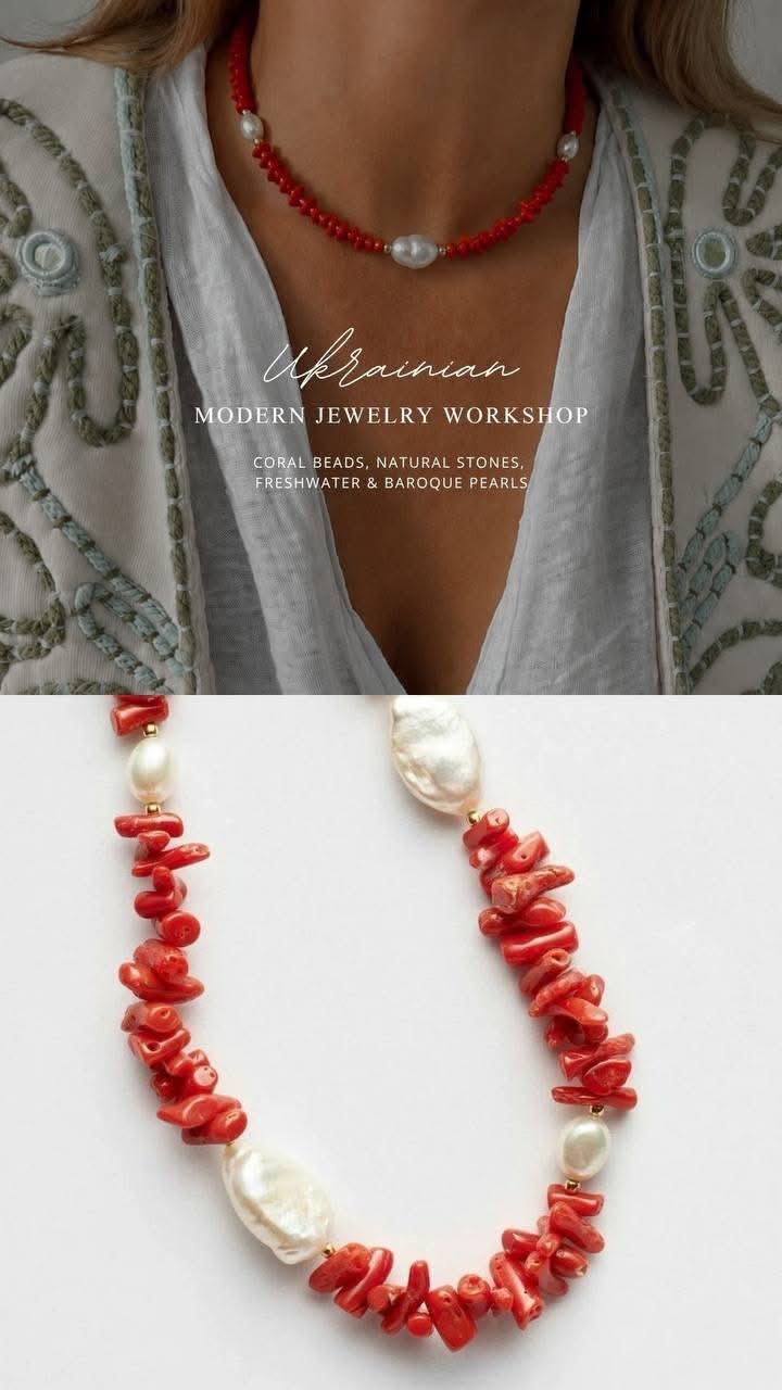 Ukrainian Modern Necklace Workshop Ukrainian Modern Necklace Workshop - Events - www.sharvarok.com