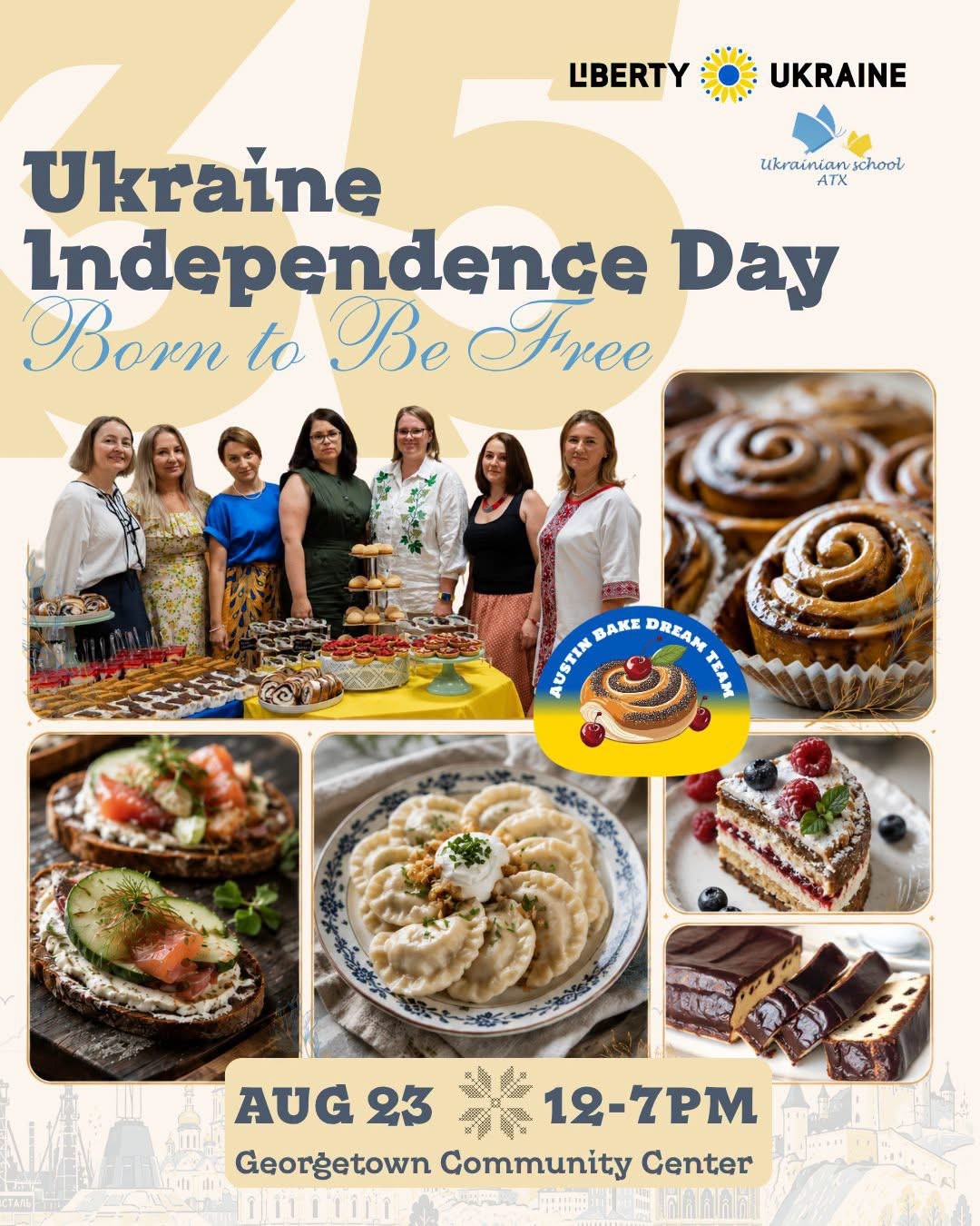 Austin Bake Dream Team at Ukraine Independence Day - Events - www.sharvarok.com