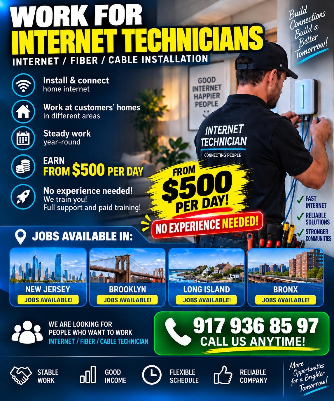 Amplifier Technician / Cable Technician Needed - Job Opportunity Amplifier Technician / Cable Technician Needed - Job Opportunity - www.sharvarok.com