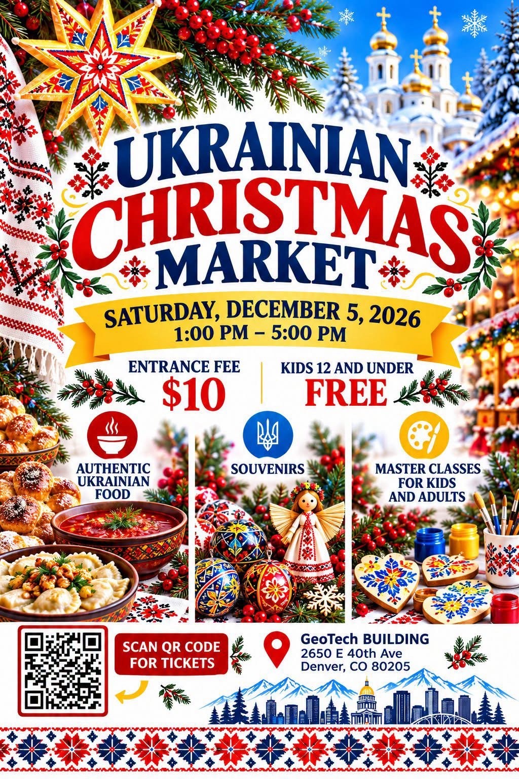 Ukrainian Christmas Market in Denver Ukrainian Christmas Market in Denver - Events - www.sharvarok.com